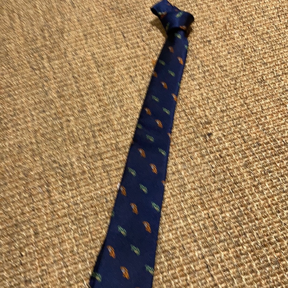 Boys silk faille necktie